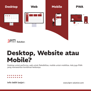 Bikin Software Lebih Baik di Platform Desktop, Web, Mobile?
