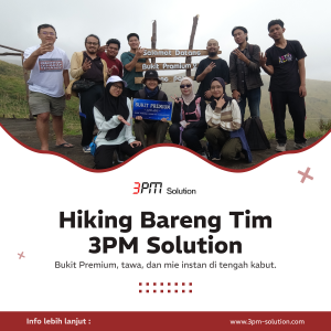 Hiking Bareng Tim 3PM Solution